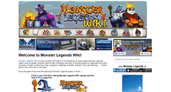 Desktop Screenshot of monster-wiki.com